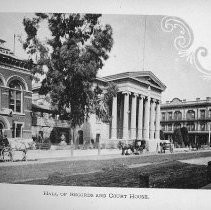 "Hall of Records and Court House"