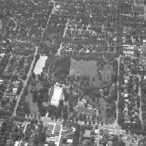 Aerial of East Sacramento