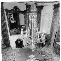 Chandellier inside Stanford Home