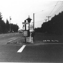 Intersection of Rosewood Dr. and Manlove Rd