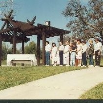 Walerga Park Plaque Dedication: Children Singing By Shade Structure