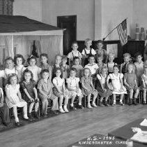 Hagginwood School 1939 Kindergarten Classroom Train