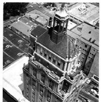 Aerial view of Elks Temple