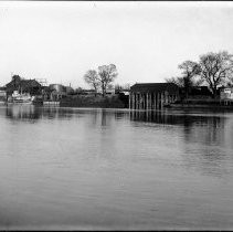 Sacramento River water front scene