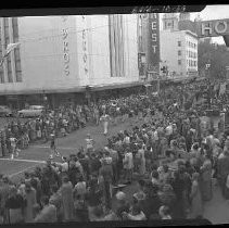 A parade on K Street