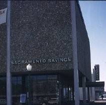 View of the Sacramento Savings and Loan building at 424 5th and L Streets