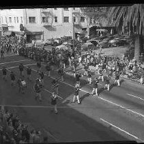 A parade on J Street