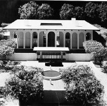 Model of Proposed New Governor's Mansion