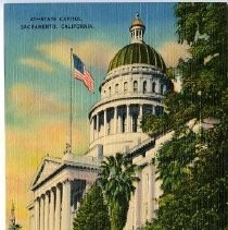 Exterior view of the California State Capitol