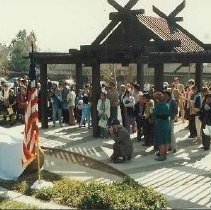 Walerga Park Plaque Dedication: Audience at the Ceremony