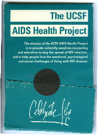 UCSF AIDS Health Project condom