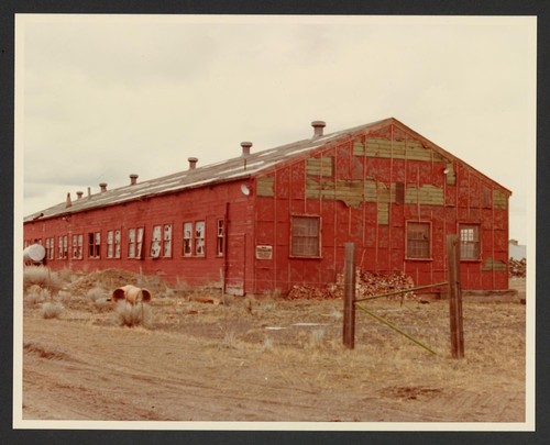 Remains of the Tule Lake concentration camp for Japanese-Americans, Newell, California