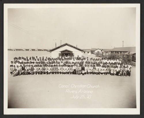 Canal Christian Church. Rivers, Arizona