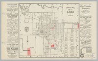 Thomas Bros Map of Lodi, Calif