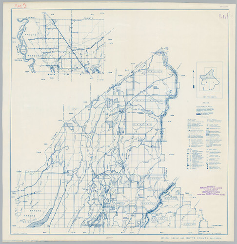 General Highway Map, Butte County, Calif. Sheet 3