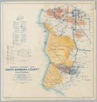 General Highway Map, Santa Barbara County, Calif. Sheet 1
