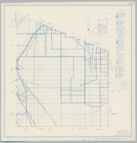 General Highway Map, Kings County, Calif. Sheet 2