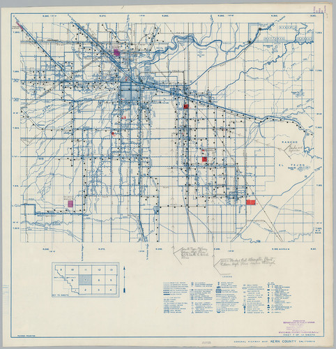 General Highway Map, Kern County, Calif. Sheet 7