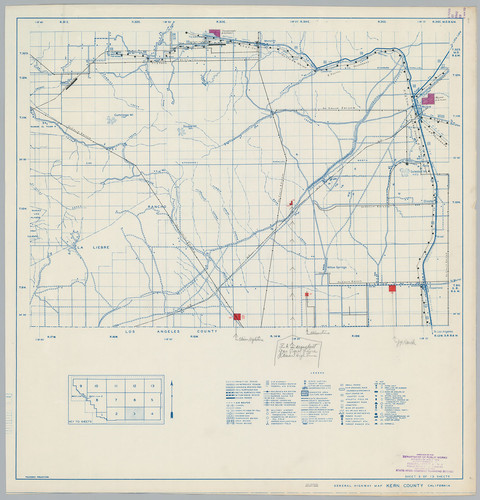 General Highway Map, Kern County, Calif. Sheet 3