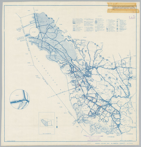 General Highway Map, Alameda County, Calif. Sheet 2