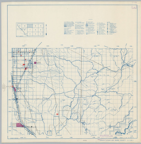 General Highway Map, Kern County, Calif. Sheet 11