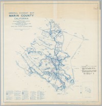 General Highway Map, Marin County, Calif. Sheet 1