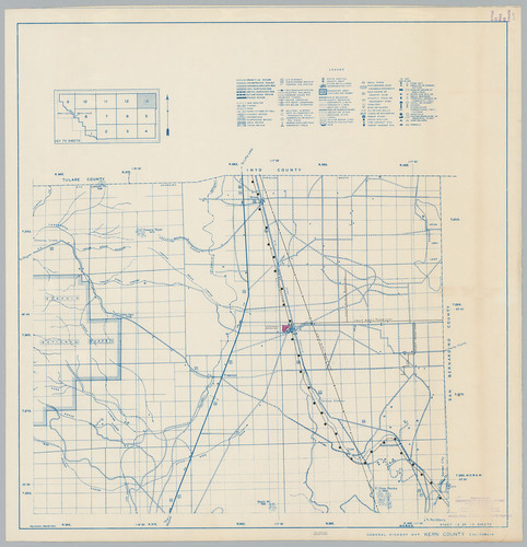 General Highway Map, Kern County, Calif. Sheet 13
