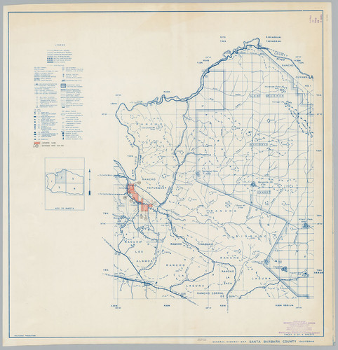 General Highway Map, Santa Barbara County, Calif. Sheet 2