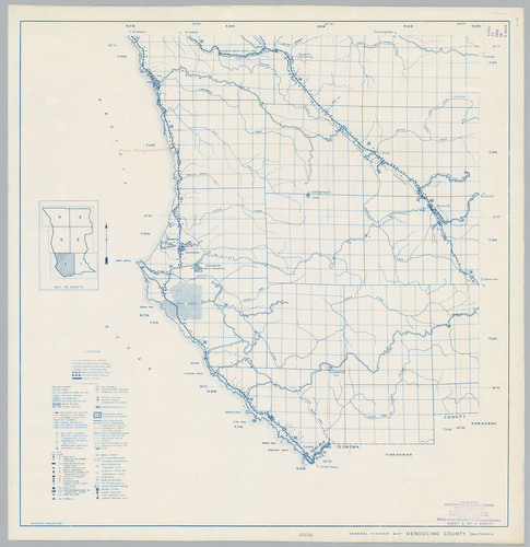 General Highway Map, Mendocino County, Calif. Sheet 6