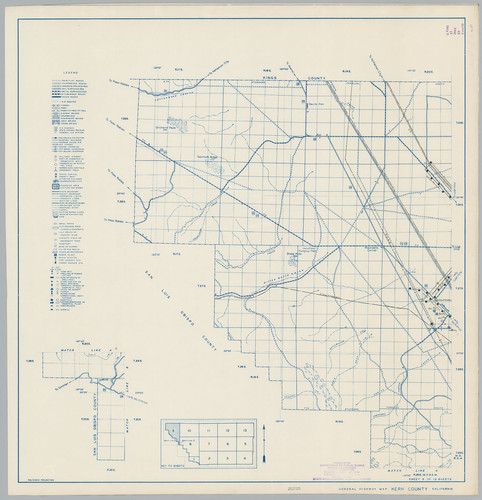 General Highway Map, Kern County, Calif. Sheet 9