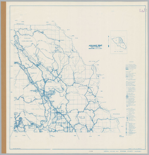 General Highway Map, Sonoma County, Calif. Sheet 3