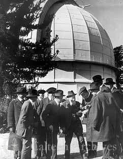 100" dome with group of unidentified men