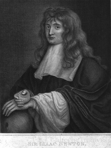 「NEWTON PORTRAITS」 Portrait of Sir Isaac Newton (1642-1727) — Calisphere