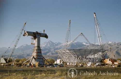 Owens Valley Radio Observatory (OVRO), construction