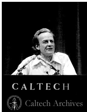 Richard Feynman lecturing at Caltech Seminar Day