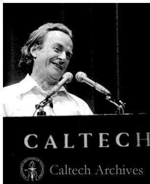 Richard Feynman lecturing at Caltech Seminar Day