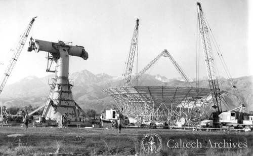 Owens Valley Radio Observatory (OVRO), construction