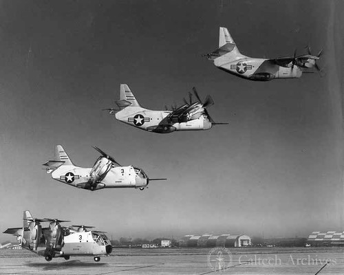 Composite photograph of XC-142 — Calisphere