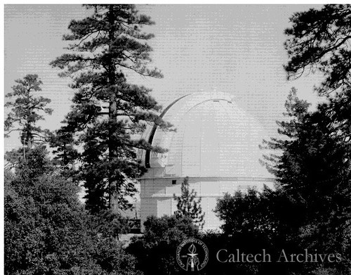 Dome of 100-inch Hooker Telescope on Mt. Wilson