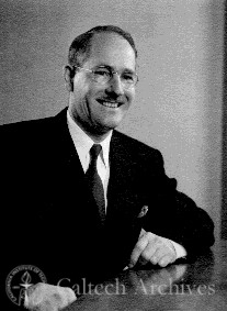 George Beadle at his desk