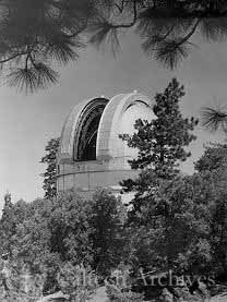 Dome of the 100" Hooker telescope at Mt. Wilson