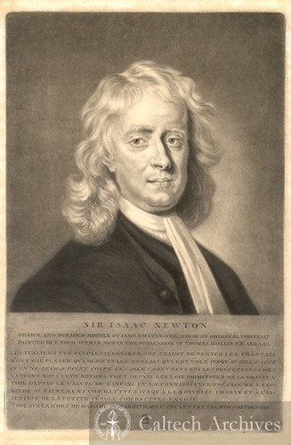 Portrait of Sir Isaac Newton (1642-1727) — Calisphere