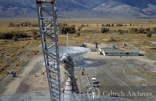 Owens Valley Radio Observatory (OVRO), construction