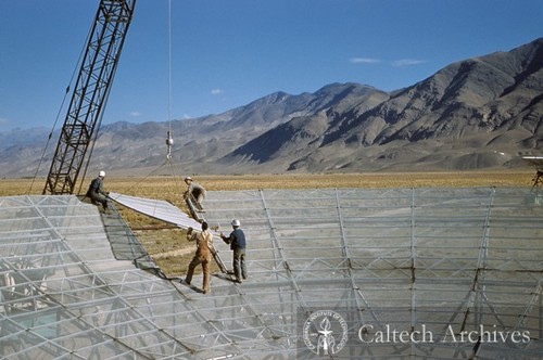 Owens Valley Radio Observatory (OVRO), construction