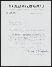 Amateur Cinema League Inc. correspondence, 1947: Art in Cinema collection