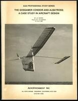 The Gossamer Condor and Albatross: a case study in aircraft design (68 items)