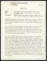 Gossamer Albatross: Thompson Horton Associates (24 items)