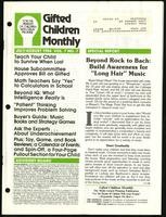 Condor man receives 1986 Lipper Award, Gifted Children Monthly, Vol. 7, no. 7