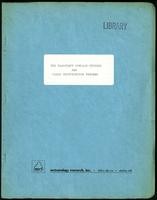 The Flagstaff cumulus studies and cloud modification program (25 items)