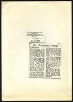 On Gossamer wings, The Guardian (1 item)